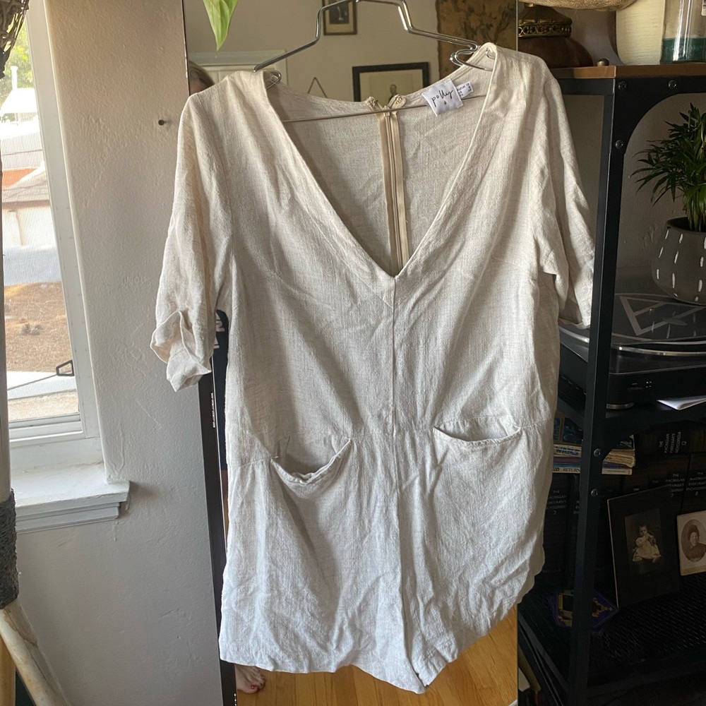 Tan Romper